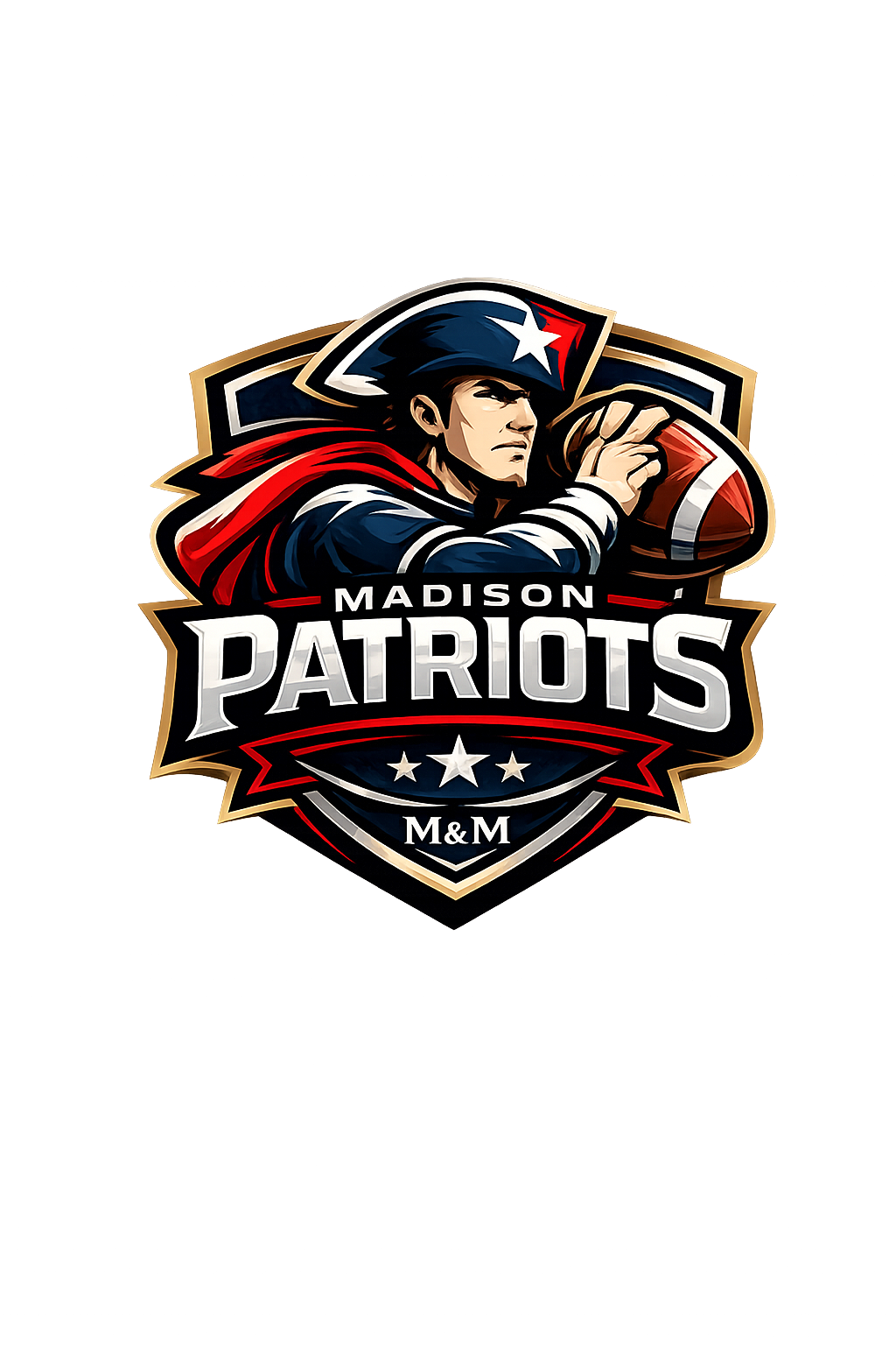 Madison Baseball Patriots logo