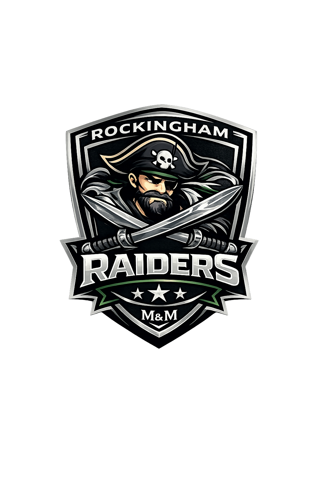 Rockingham Baseball Raiders logo