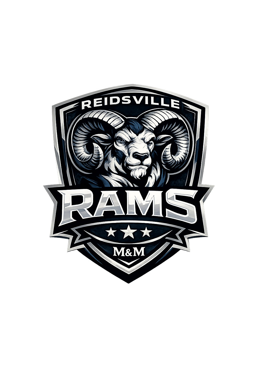 Reidsville Baseball Rams logo
